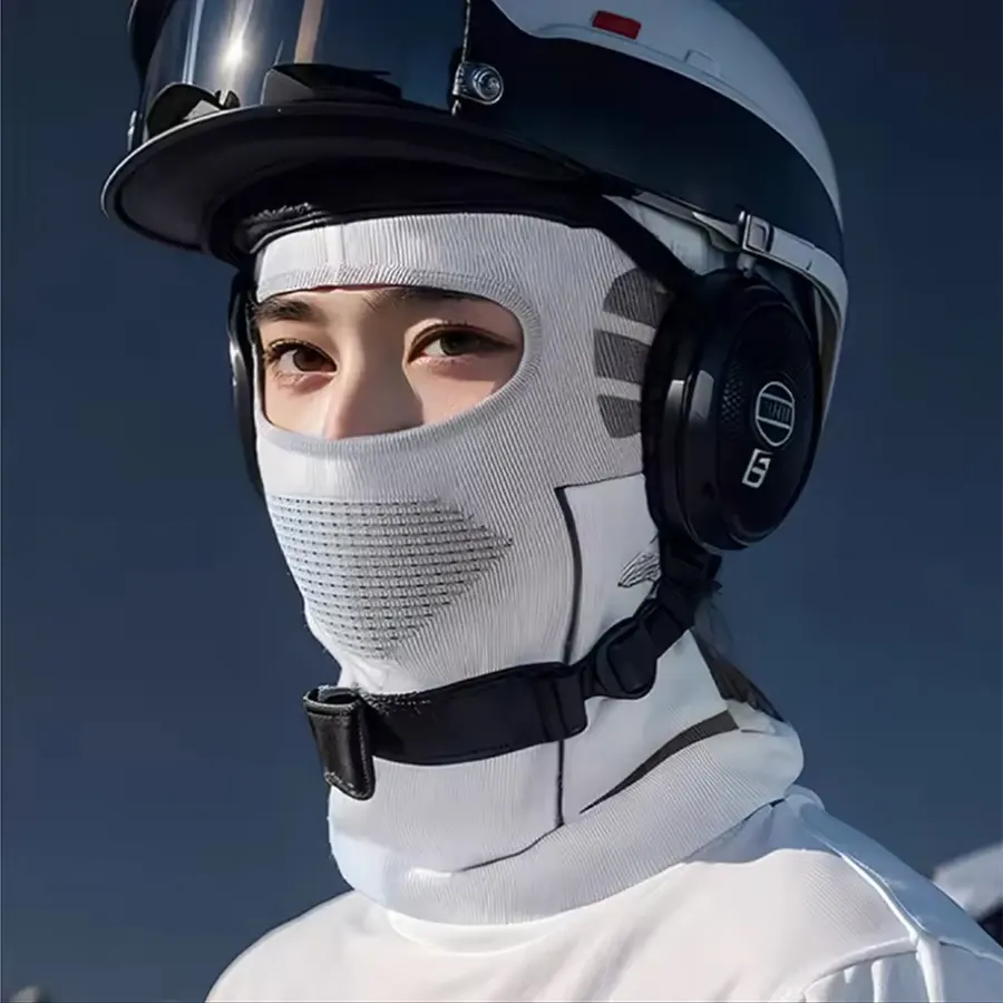 Cagoule thermique d'hiver sous casque, coupe-vent, photo 2