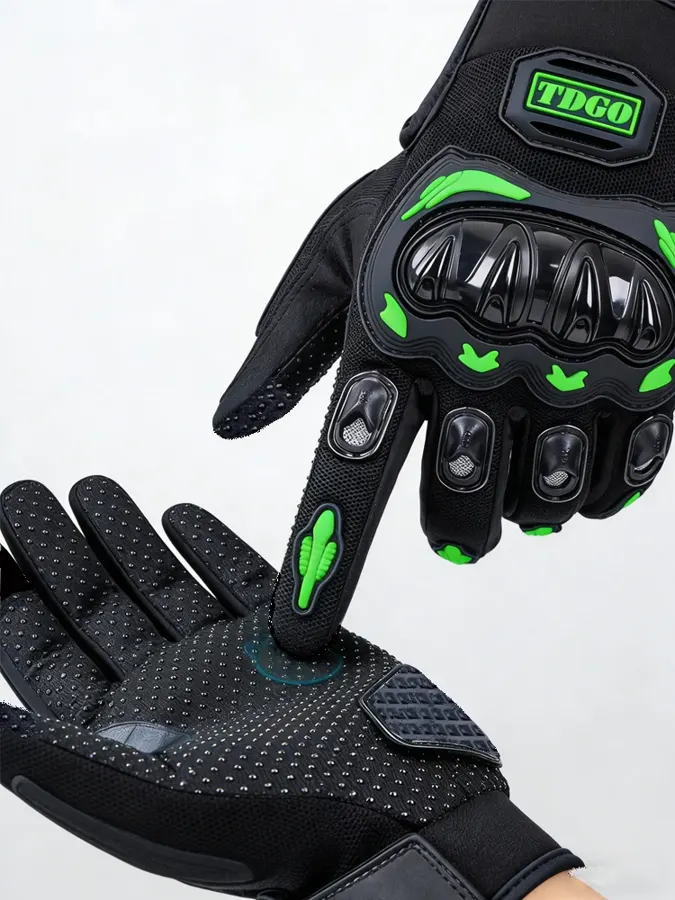 Gants moto été à coques renforcées, photo 5