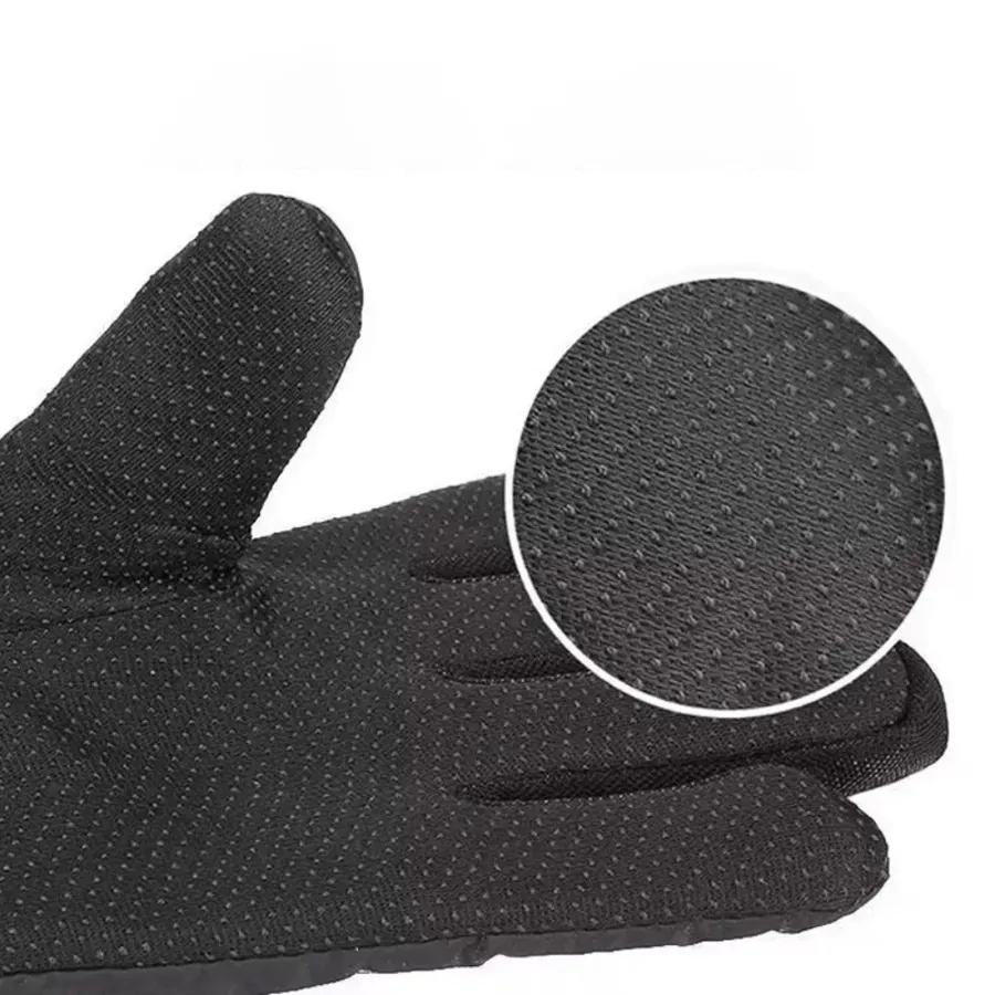 Gants moto hiver imperméables doublés polaire, photo 3