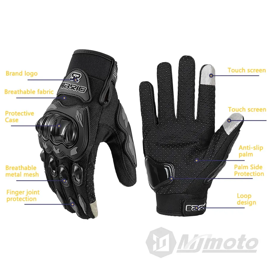 Gants moto respirants antidérapants, photo 5