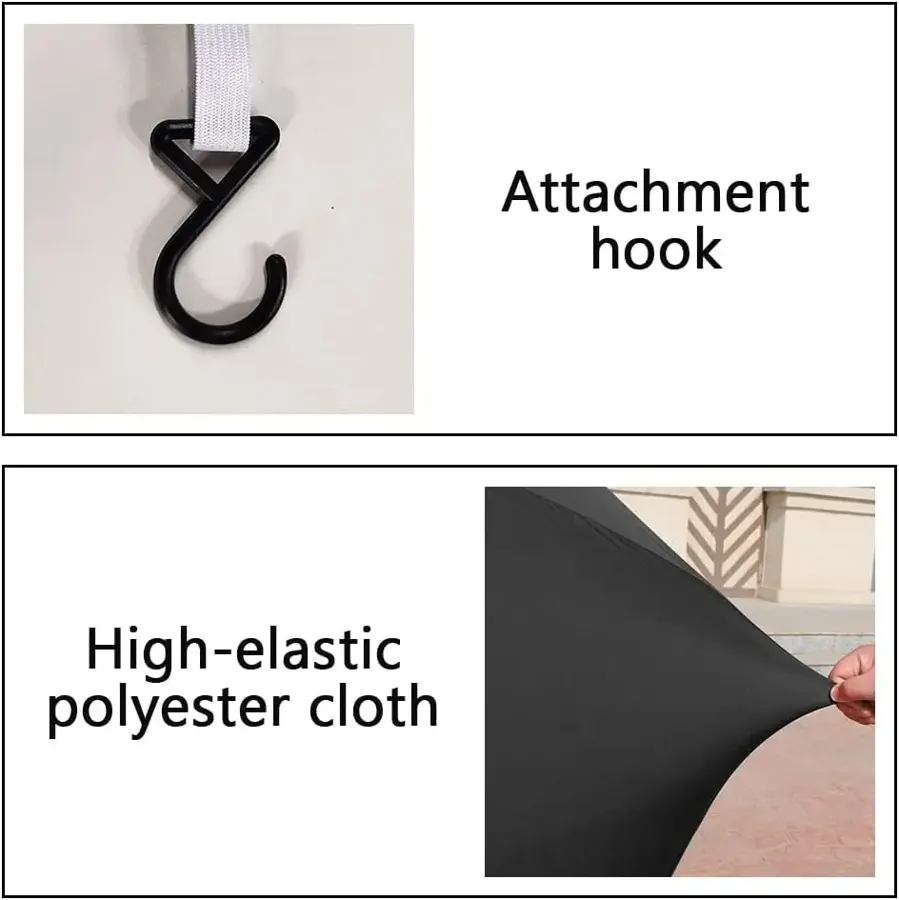 Housse moto d'intérieur en tissu extensible anti-poussière, photo 2