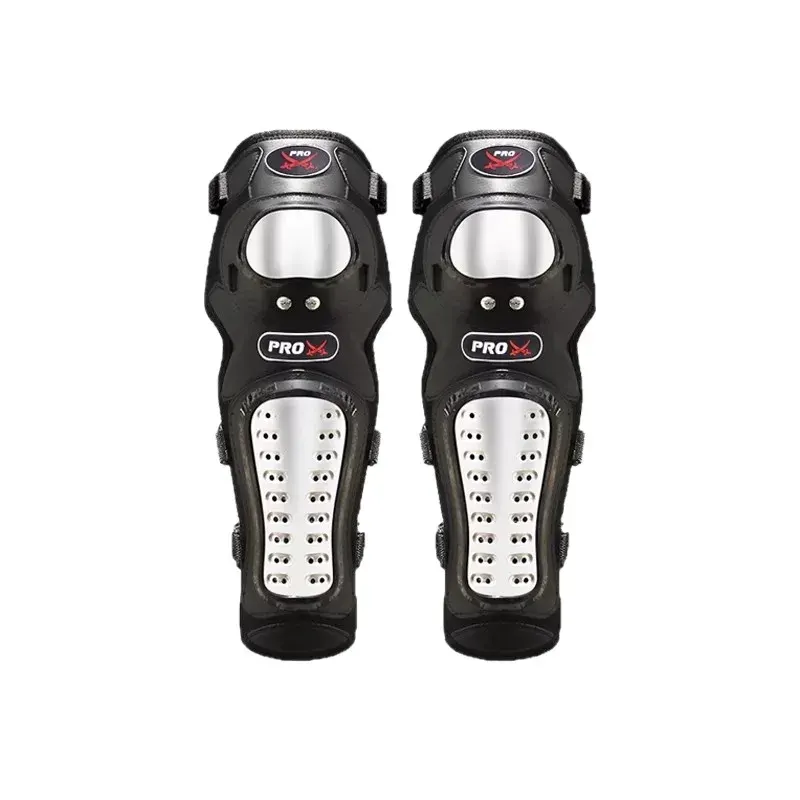 Kit genouillères & coudières coque acier inox (4 pièces), photo 4