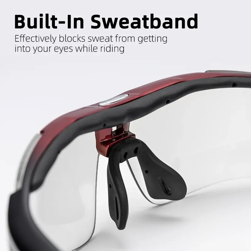 Lunettes de soleil polarisées ROCKBROS avec 5 verres interchangeables, photo 6