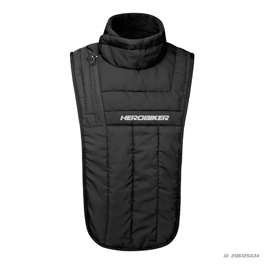 Protège-cou et plastron moto d'hiver HEROBIKER, coupe-vent