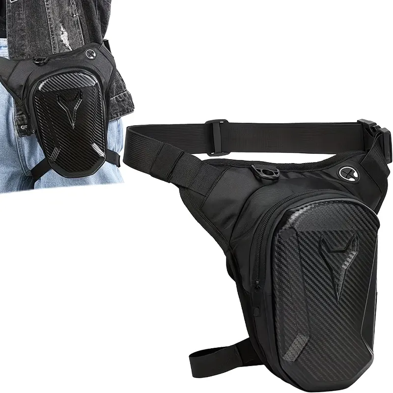 Sac de cuisse moto à coque rigide