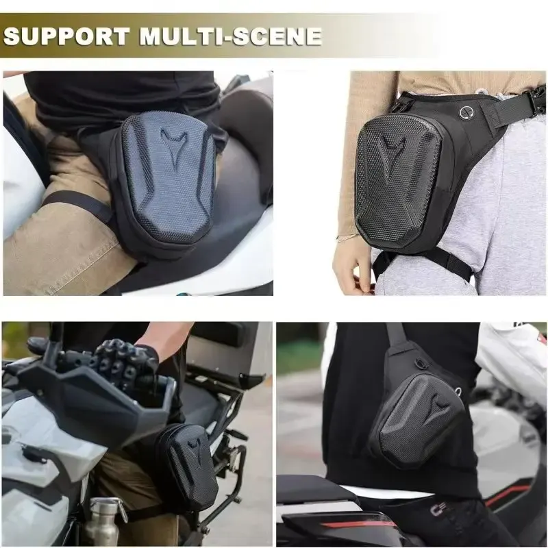 Sac de cuisse moto à coque rigide, photo 6