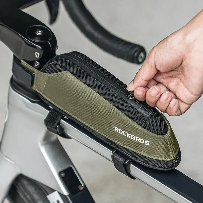 Sacoche de cadre vélo ROCKBROS réfléchissante, tube supérieur ou inférieur, photo 3