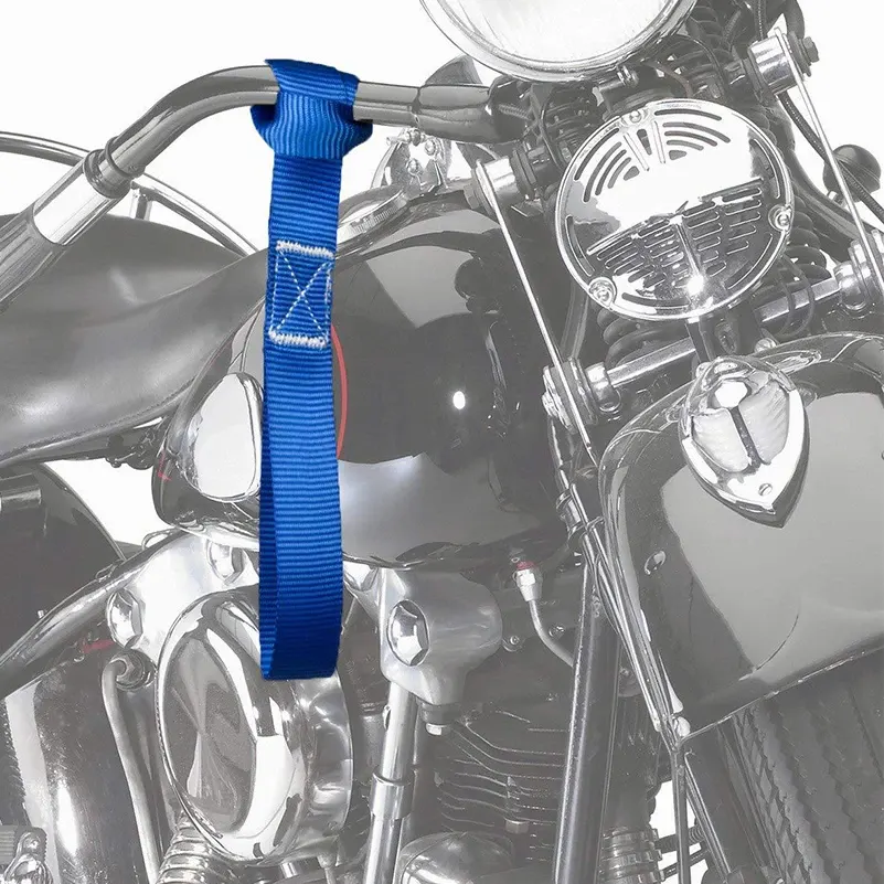 Sangles d'arrimage à boucle souple pour moto (lot de 6), photo 5