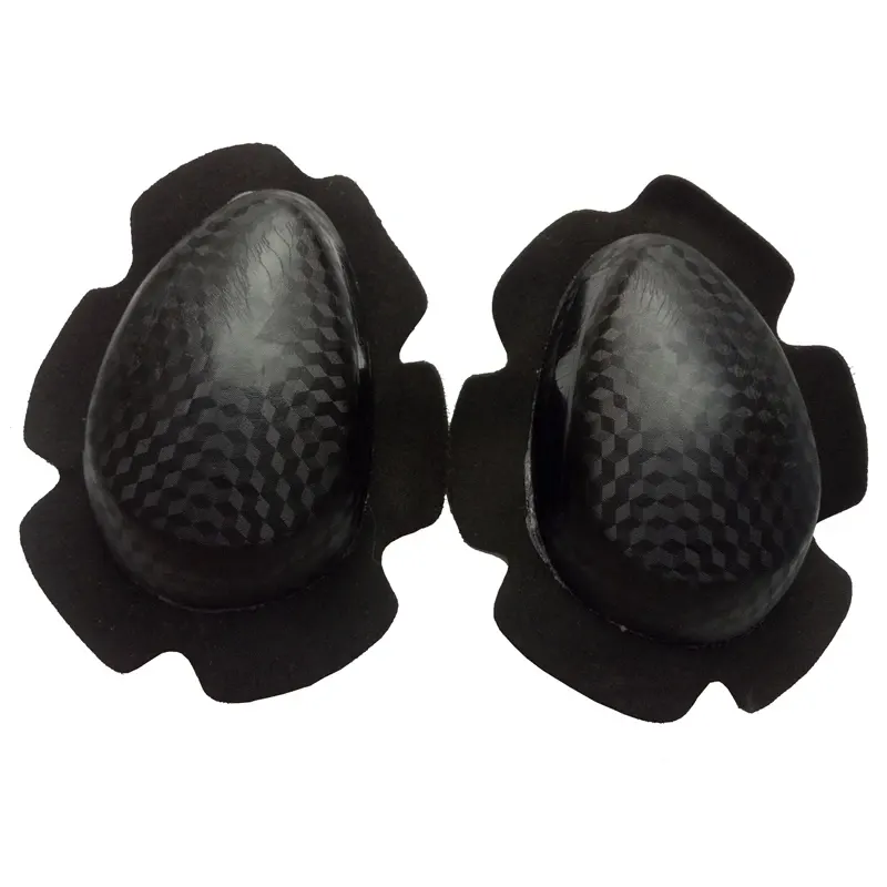 Sliders de genou moto piste en POM, fixation velcro (la paire), photo 4