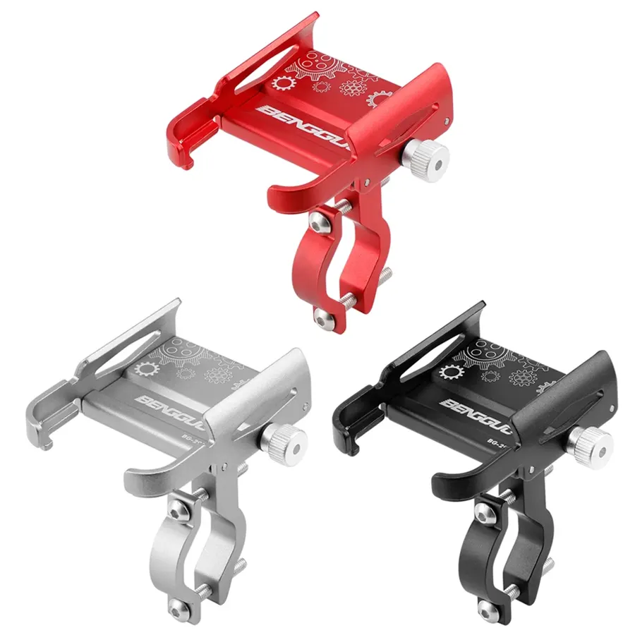 Support téléphone moto en aluminium